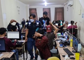 Polisi Gerebek Kantor Sindikat Pinjaman Online