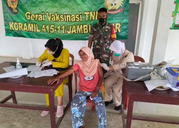 Serka Heriyanto Gencar Lakukan Monitoring Vaksinasi Covid-19