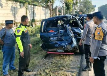 Saat Putar Balik Ditabrak Bus Kecepatan Tinggi, Warga Muarojambi Tewas di Madiun, Warga Tanjab Timur Luka-luka