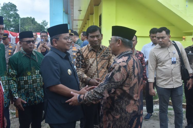Wali Kota Maulana Hadiri Peresmian Gedung Baru SMK Muhamadiyah Kota Jambi