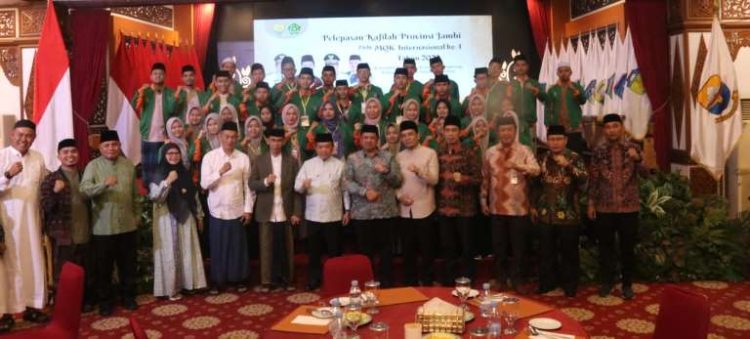 Al Haris Lepas 28 Santri Jambi ke MQK Internasional, Janjikan Bonus