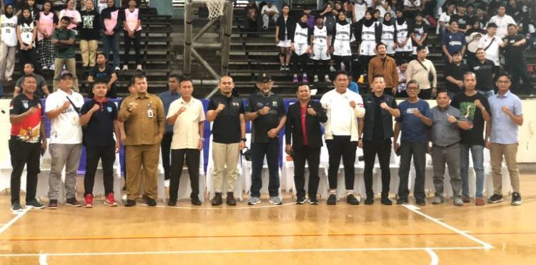 Sekda Sudirman Buka Kejurprov Bola Basket 2025